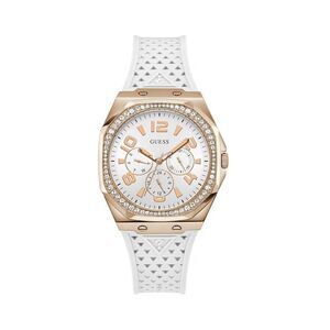 Guess White Synthetic Dress Women's Watch